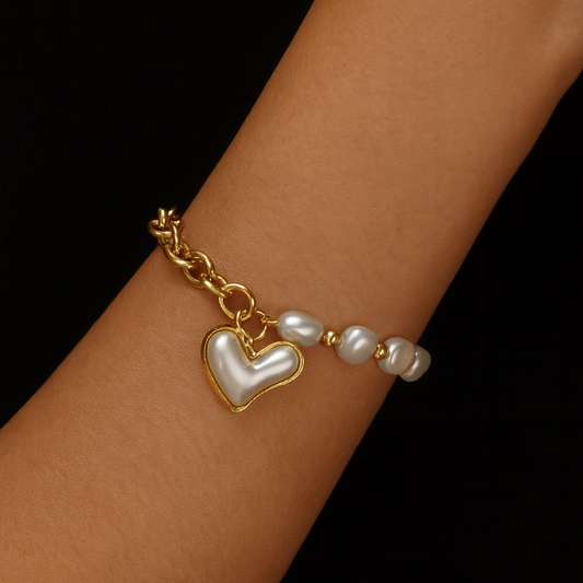 Myssac Heart Pearl Bracelet™