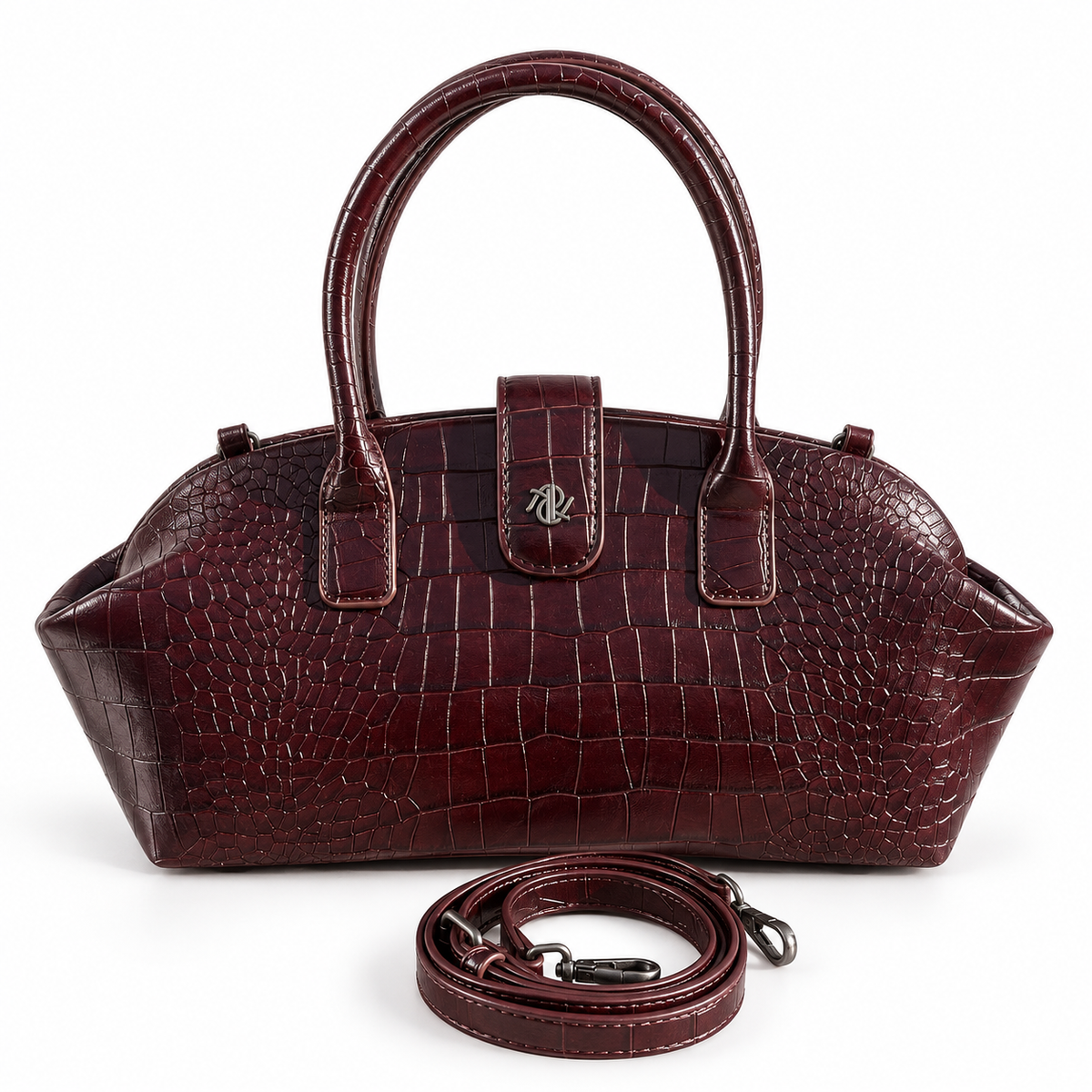 Myssac Vittoria Croco Bag