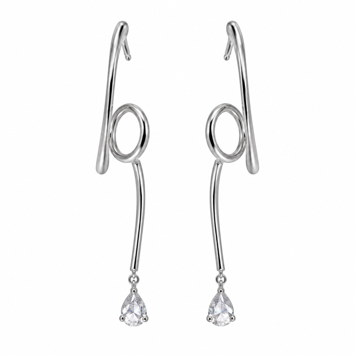 Myssac Crystal Drop Earrings™