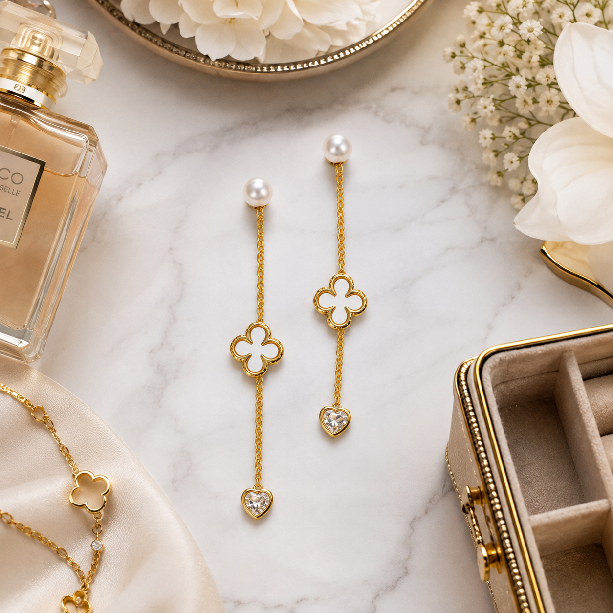 Myssac Amour Clover Earrings™