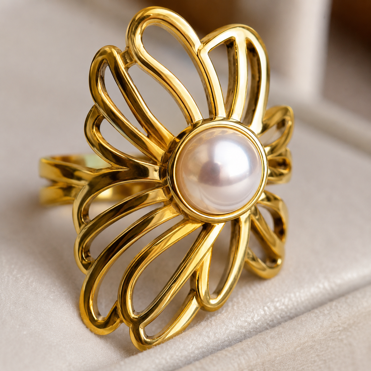 Myssac Pearl Bloom Ring™