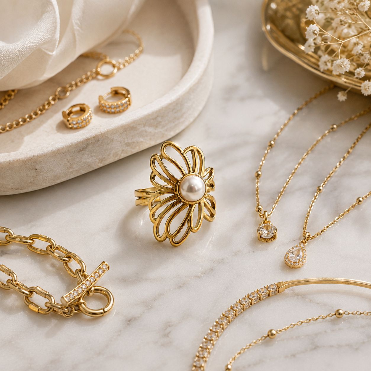 Myssac Pearl Bloom Ring™
