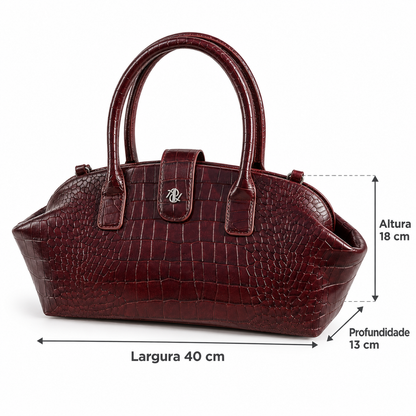 Myssac Vittoria Croco Bag