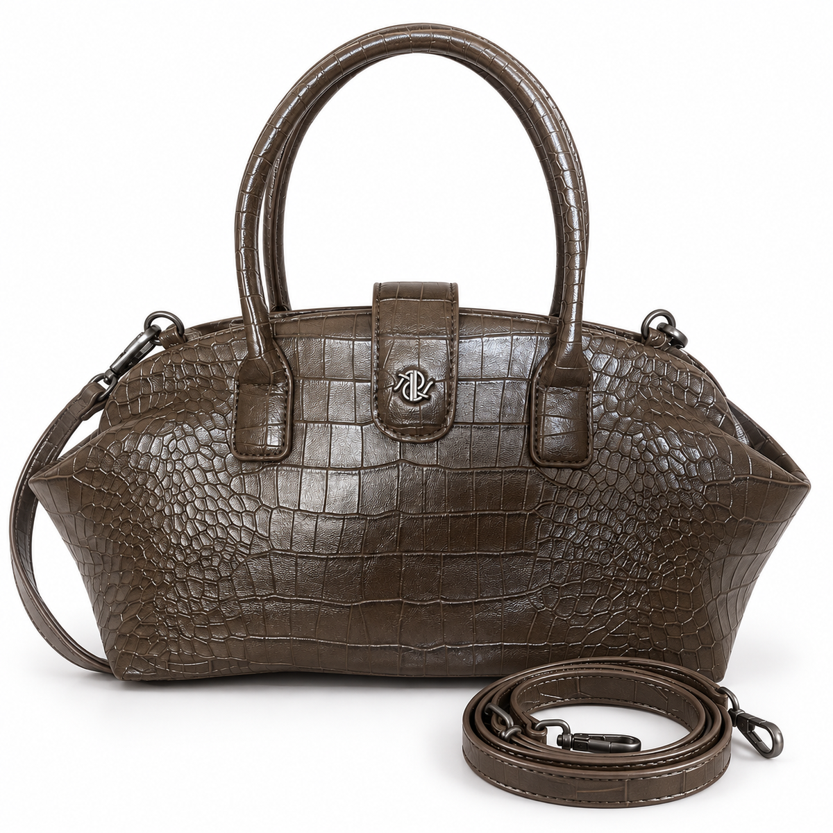 Myssac Vittoria Croco Bag