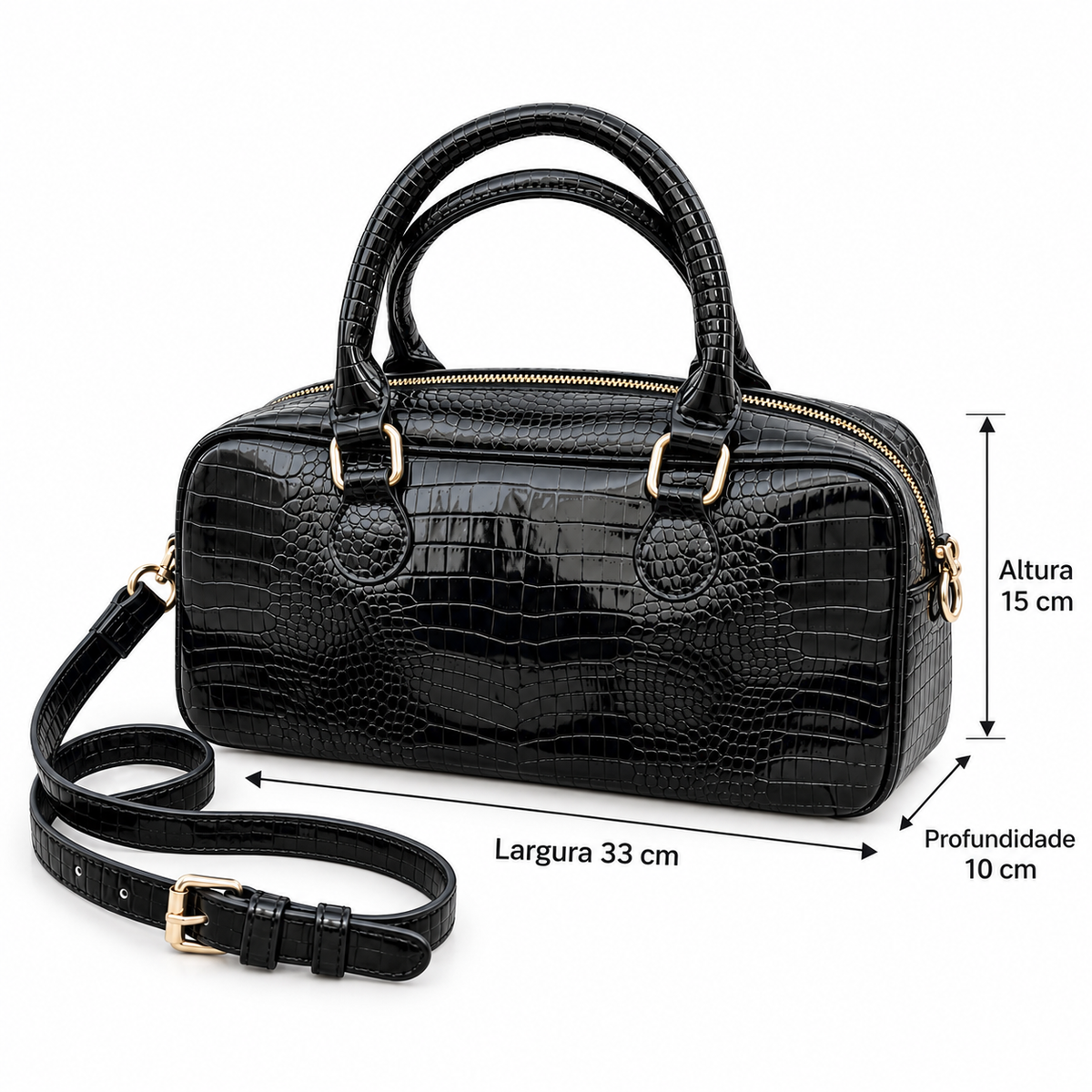 Myssac Milano Croco Bag