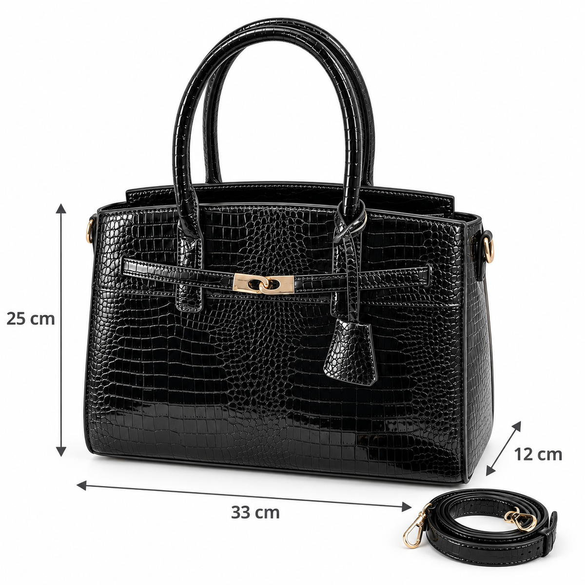 Myssac Firenze Croco Bag