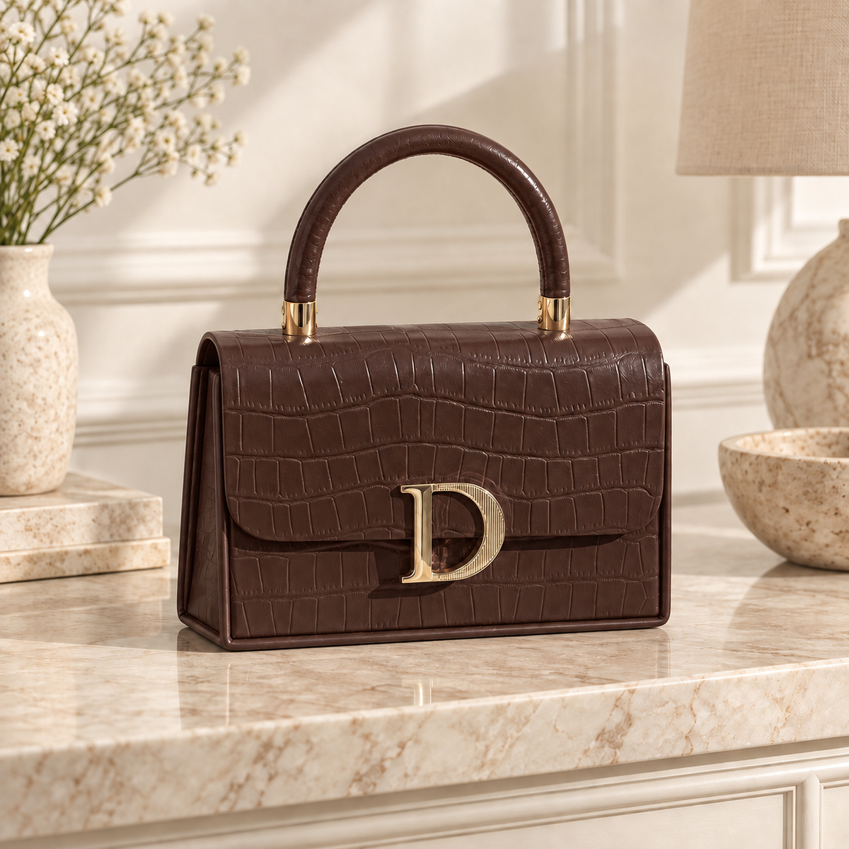 Myssac Siena Croco Bag