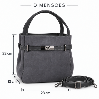 Myssac Alba Croco Handbag