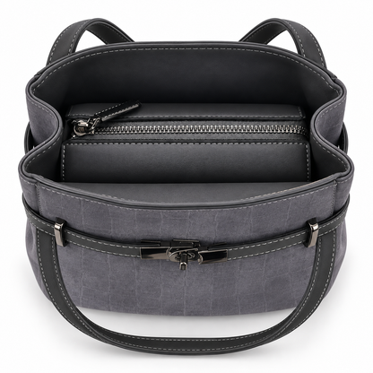 Myssac Alba Croco Handbag