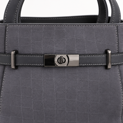 Myssac Alba Croco Handbag