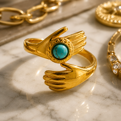 Myssac Étreinte Turquoise™ Ring