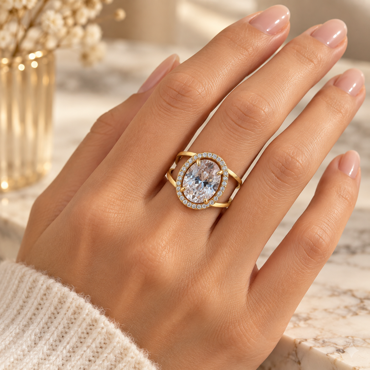 Myssac Éclat Oval Ring™
