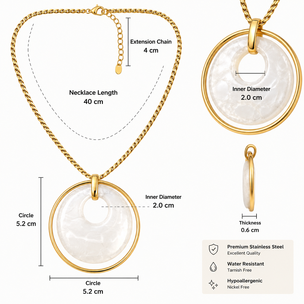 Myssac Aurelia Halo Necklace™