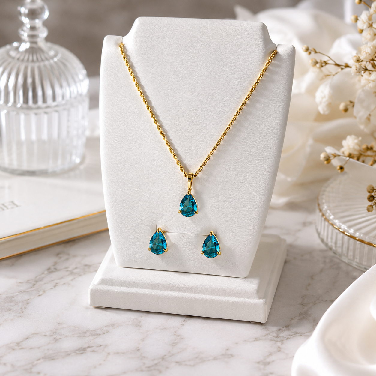 Myssac Azure Drop Set™