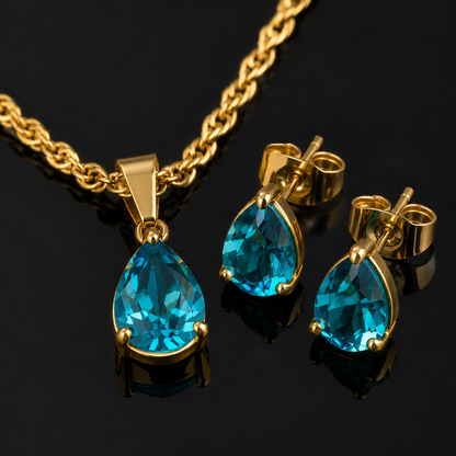 Myssac Azure Drop Set™