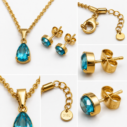 Myssac Azure Drop Set™