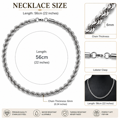 Myssac Premium Rope Chain Necklace™