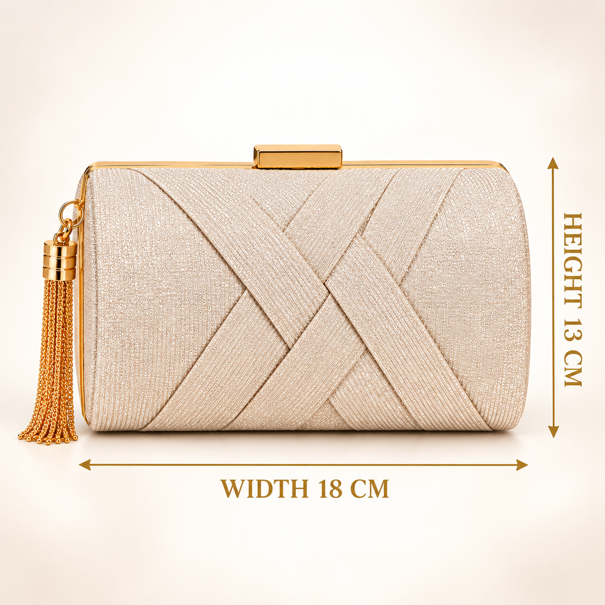 Myssac Lumière Champagne Clutch™
