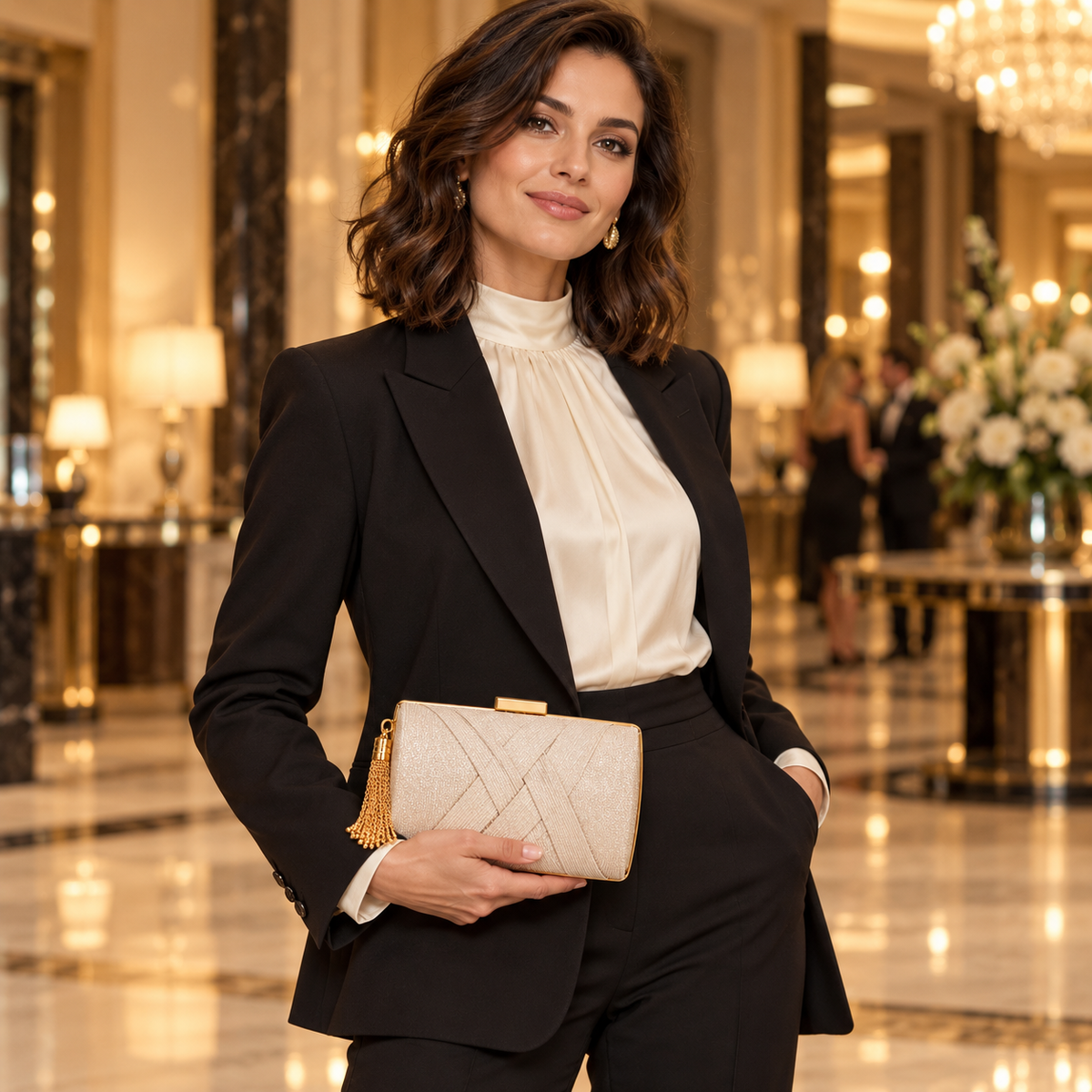 Myssac Lumière Champagne Clutch™