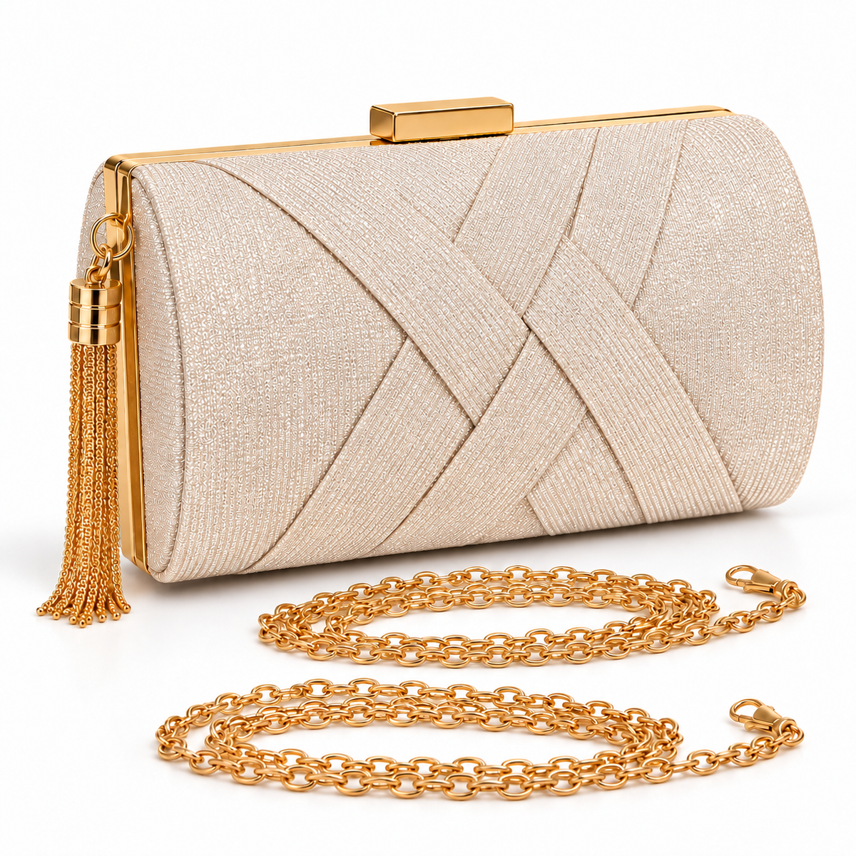 Myssac Lumière Champagne Clutch™