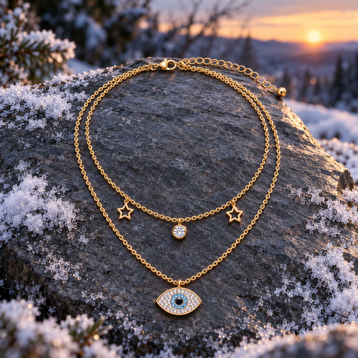 Myssac Celestial Eye Layered Necklace™