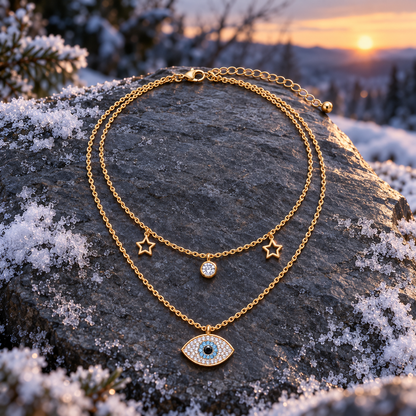 Myssac Celestial Eye Layered Necklace™