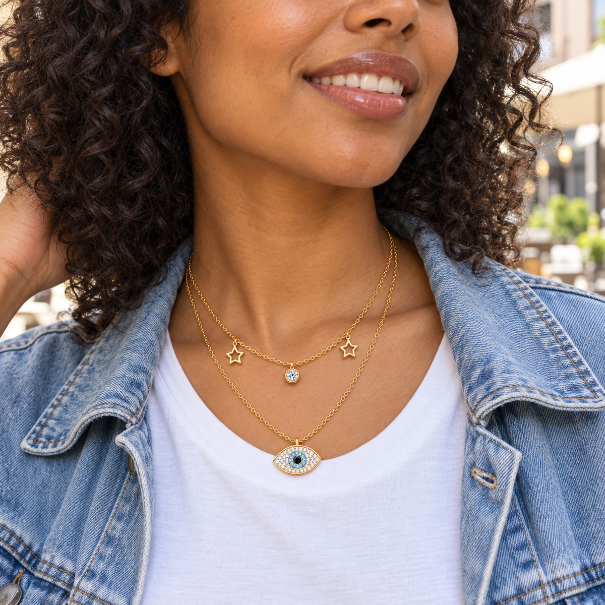 Myssac Celestial Eye Layered Necklace™