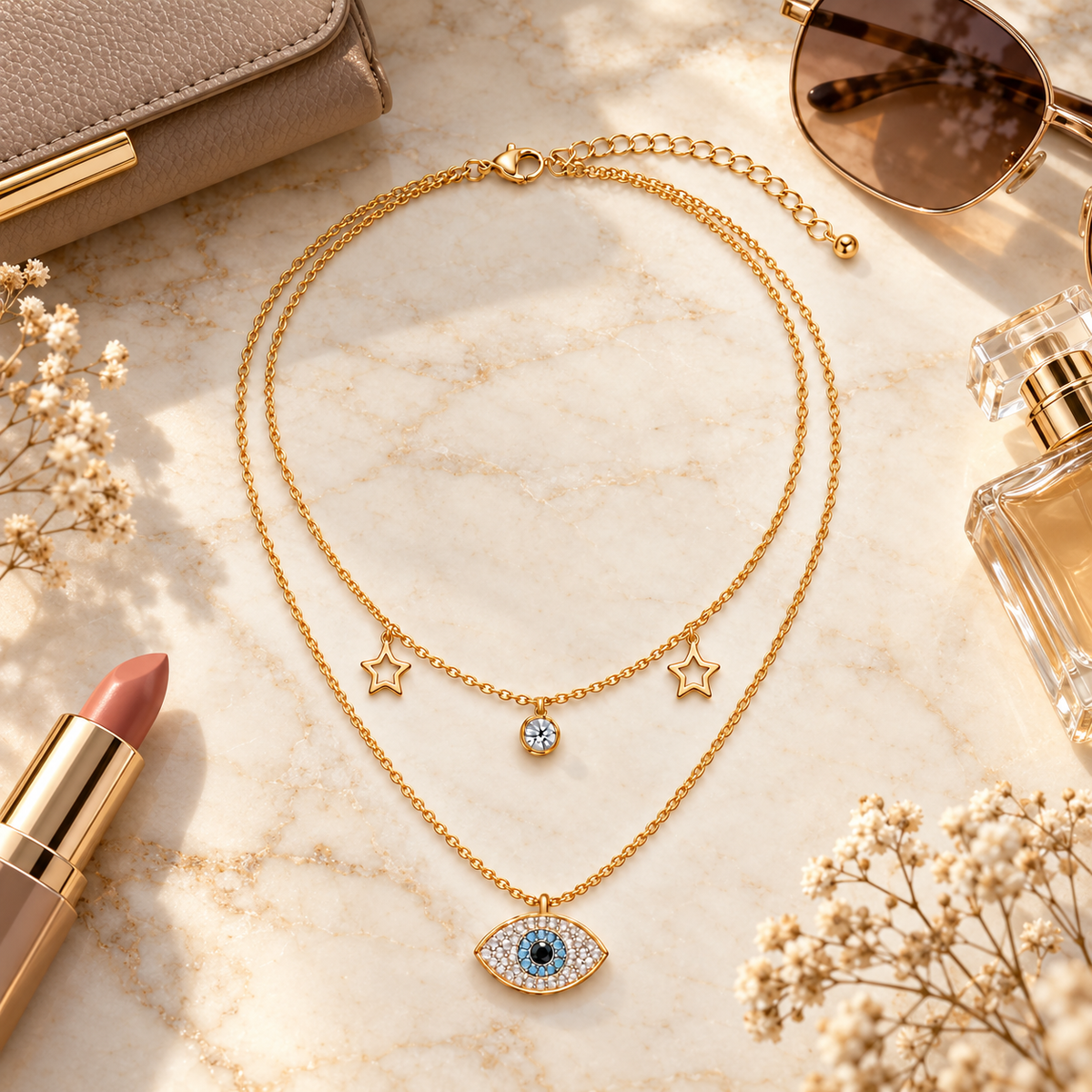 Myssac Celestial Eye Layered Necklace™