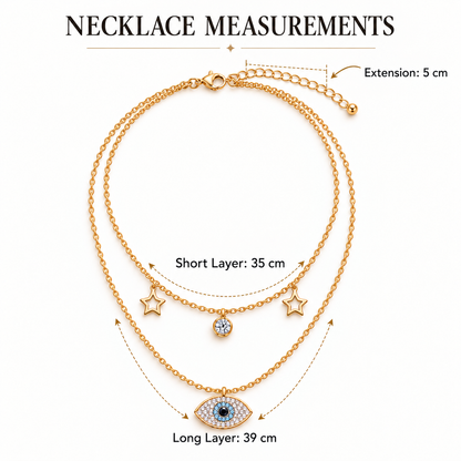 Myssac Celestial Eye Layered Necklace™