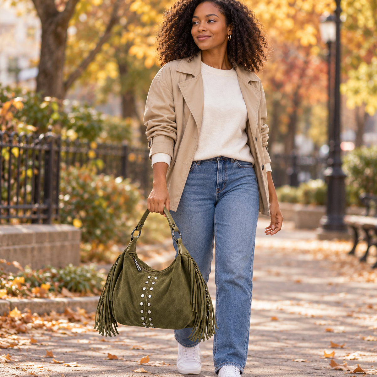 Myssac Siena Fringe Hobo Bag™
