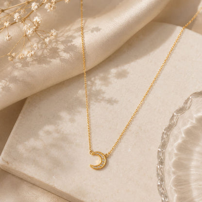 Myssac Gold Moon Necklace™
