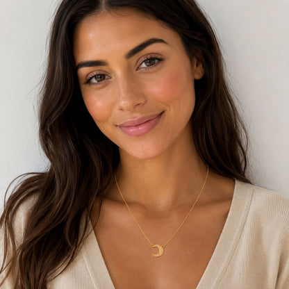 Myssac Gold Moon Necklace™