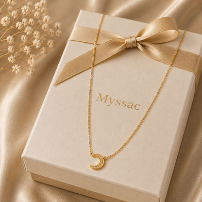 Myssac Gold Moon Necklace™